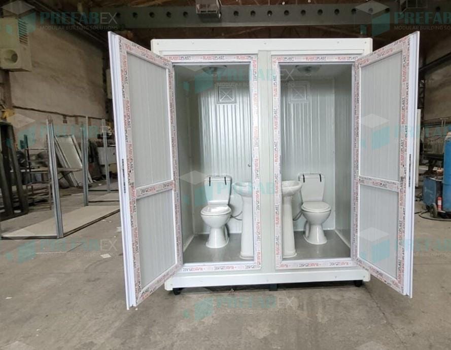 Portable ablution block unit rental for outdoor events and remote sites