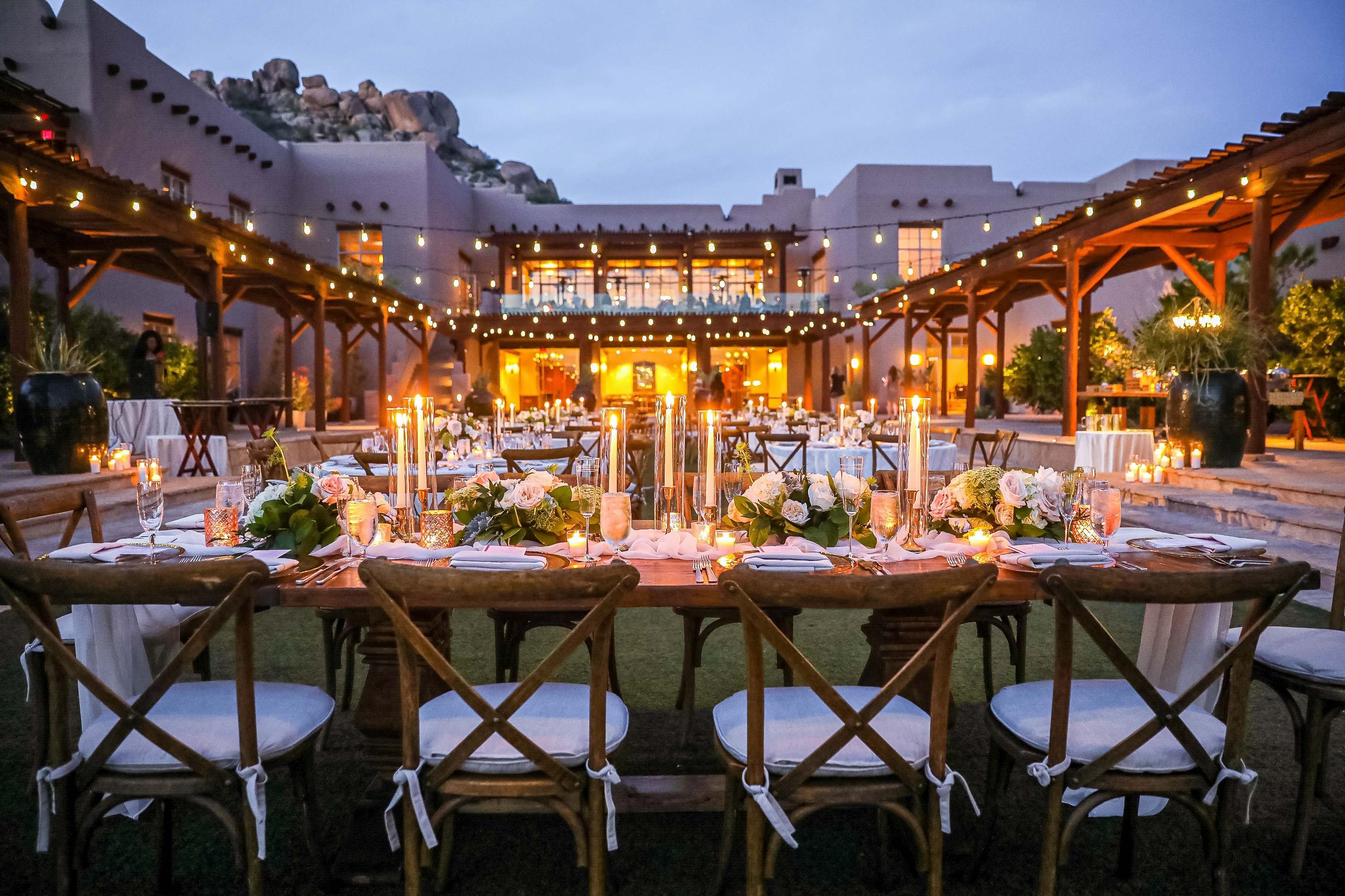 Professional LED string lights and event decor lighting solutions