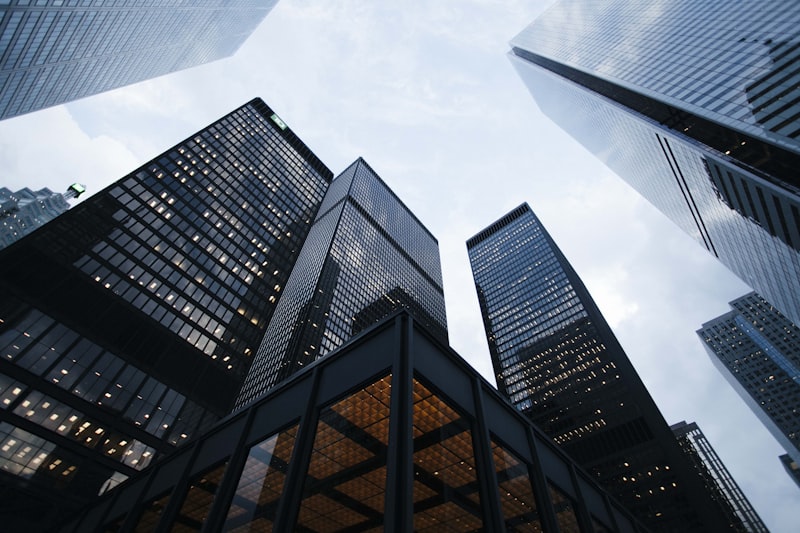Commercial steel fabrication UAE - modern commercial building steel framework and structures in Dubai